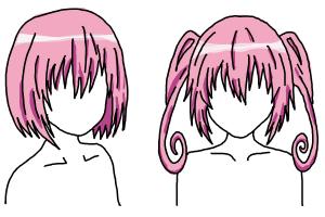 How to Draw Anime Girl Hair