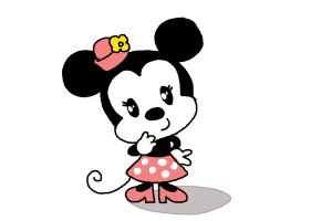 How to Draw Chibi Minnie Mouse