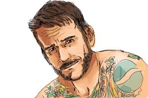 How to Draw Cm Punk