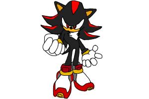 How to Draw Shadow (Sonic)