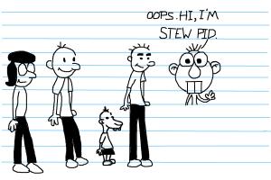 diary of a wimpy kid characters in real life