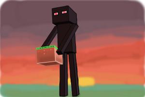 How to Draw Enderman Minecraft - DrawingNow