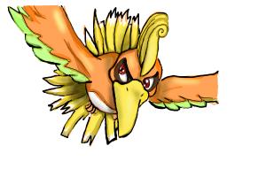 How to Draw Ho-Oh from Pokemon