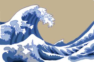 How to Draw Japanese Waves - DrawingNow - 300 x 200 jpeg 13kB