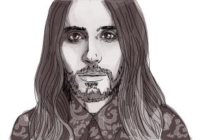 How to Draw Jared Leto