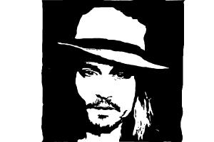 How to Draw Johnny Depp