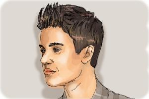 How to Draw Justin Bieber 2014