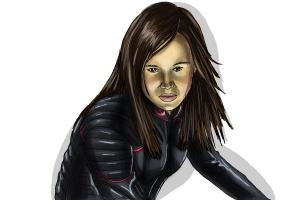 How to Draw Kitty Pride, Ellen Page from X-Men: Days Of Future Past