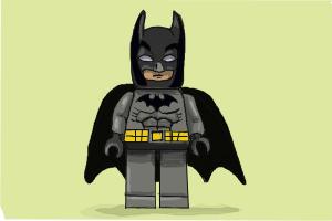 How to Draw Lego Batman