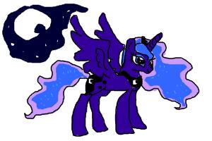 How to Draw Luna from My Little Pony - DrawingNow