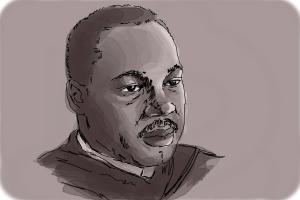 How to Draw Martin Luther King Jr