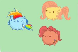 How to Draw My Little Pony Characters, Kawaii