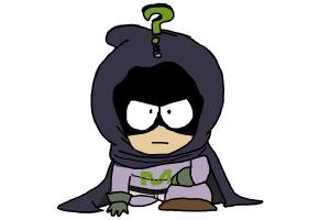 How to Draw Mysterion from South Park