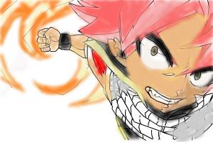 How to Draw Natsu Dragneel from Fairy Tail