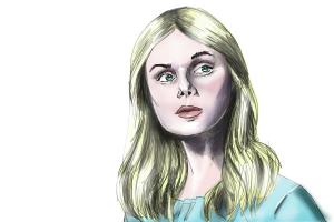 How to Draw Princess Aurora, Elle Fanning from Maleficent