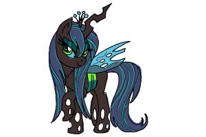 How to Draw Queen Chrysalis from My Little Pony Friendship Is Magic