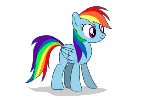 How to Draw Rainbow Dash from My Little Pony Friendship Is Magic