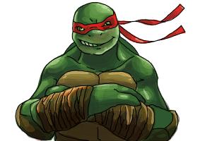 How to Draw Raphael from Teenage Mutant Ninja Turtles 2014, Tmnt