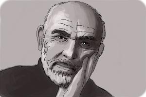 How to Draw Sean Connery