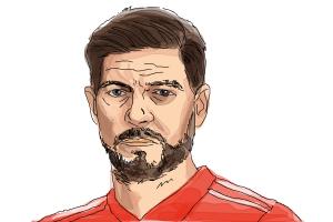 How to Draw Steven Gerrard