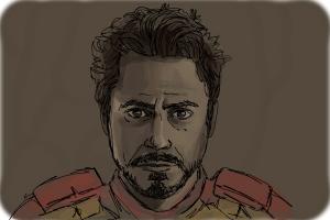 How to Draw Tony Stark