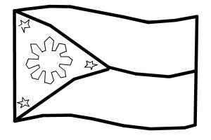 Philippines Flag - DrawingNow