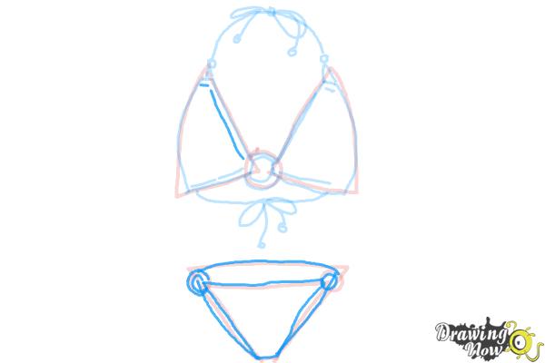 How to Draw a Bikini - DrawingNow