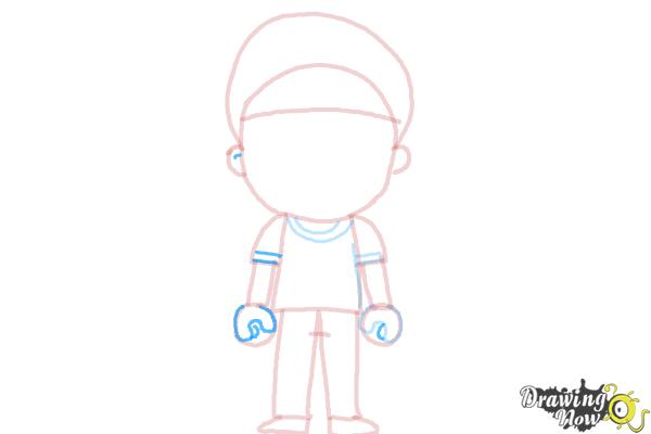 How to Draw a Little Boy - DrawingNow