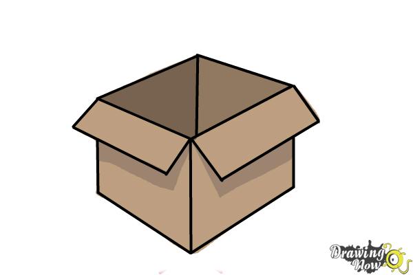 Box Drawing - How To Draw A Box Step By Step