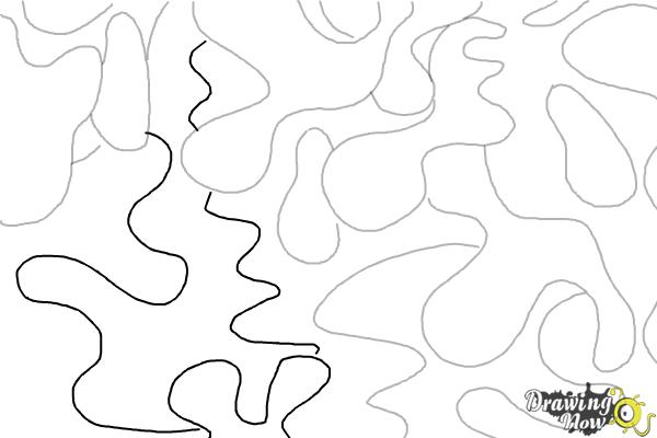 Camouflage Coloring Page