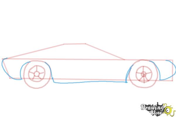 sports car easy drawing  Clip Art Library
