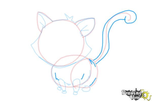 How To Draw A Kitten Drawingnow