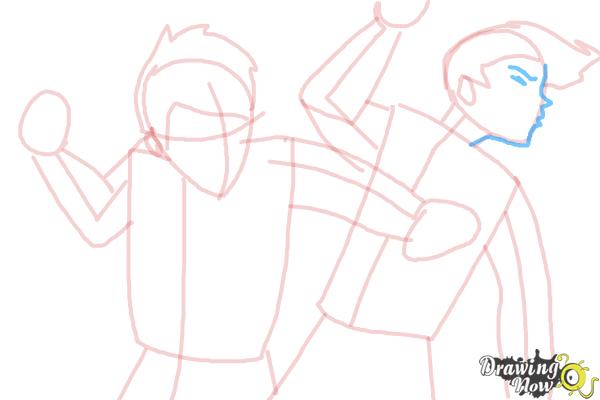 Anime Action Scenes : How to Draw Manga Action Poses Step by Step