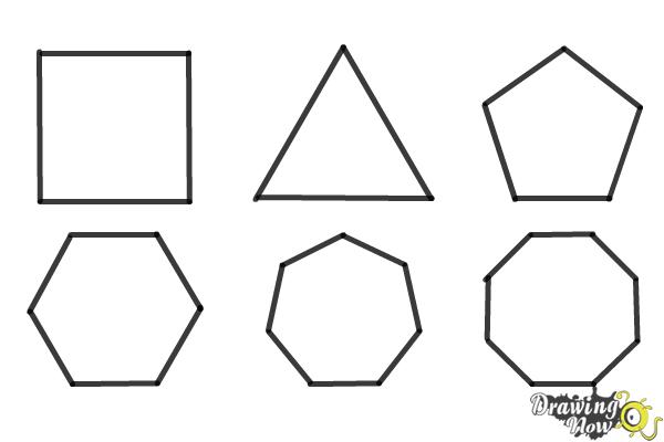 How To Draw Geometric Shapes Drawingnow
