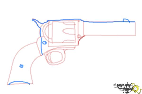 How to Draw Guns - DrawingNow