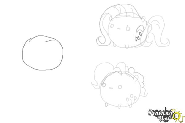 How to Draw My Little Pony Characters, Kawaii - Step 12