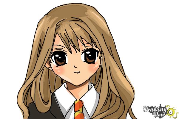 How to Draw Hermione Granger, Manga - DrawingNow