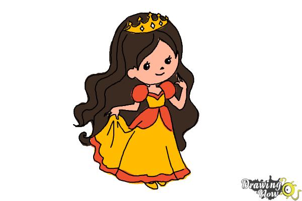 Easy princess coloring pages hi-res stock photography and images - Alamy