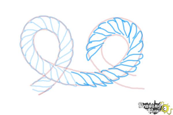 how to draw rope digitally