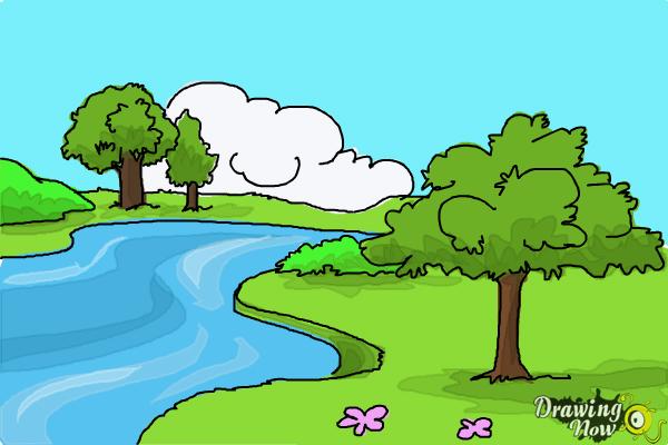 Nature Drawing in EPS, Illustrator, JPG, PSD, PNG, SVG, PDF - Download |  Template.net