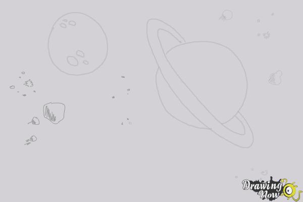 How to Draw Space - DrawingNow