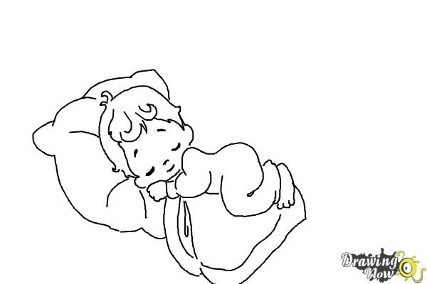 Aggregate more than 81 baby sleeping sketch - in.eteachers