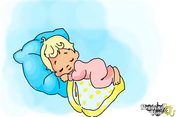 Share 77+ sleeping baby sketch super hot - in.eteachers