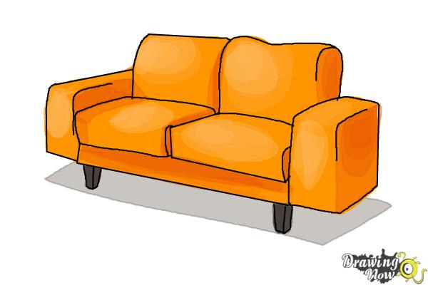 how to draw a sofa step by step | Furniture design sketches, Easy doodles  drawings, Interior design sketches
