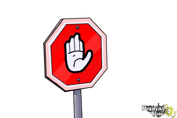 How To Draw A Stop Sign Drawingnow – NBKomputer