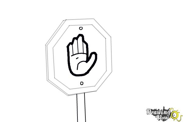 How to Draw a Stop Sign - DrawingNow