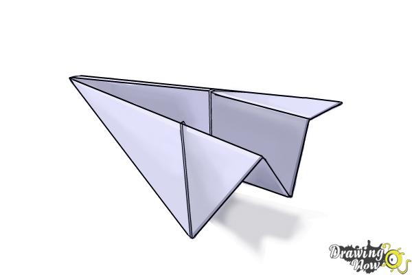 Paper Airplane Drawing  How To Draw A Paper Airplane Step By Step