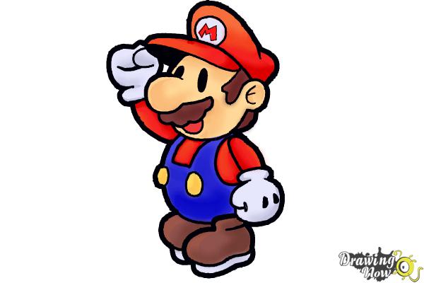 How To Draw Paper Mario Drawingnow 1651