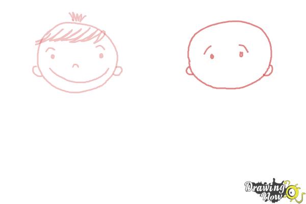 How to Draw a Face for Kids - Step 4