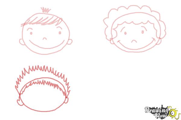 How to Draw a Face for Kids - Step 6